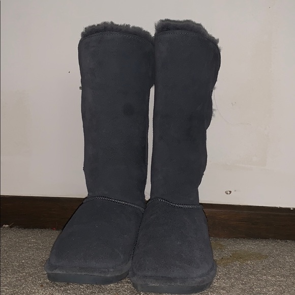 Blueish-Grey Bear-paw boots - Picture 3 of 3